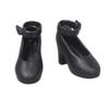 Gazechimp Plastic Girl Doll Shoes for Blythe Licca//Azone Dress Up Outfits Accs , Black view 3