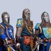 Frienda 12 Pcs Knight Masks for Kids Medieval Party Decor Paper Knight Helmets Masquerade Mardi Gras Mask Costume Gift Accessories view 4