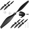 Hanaive 6 Sets RC Plane Propellers Compatible with TR-C385 and TR-C285G Propellers RC Airplane Carbon Fiber Nose Cone Compatible with Prop Savers and Adapters view 1