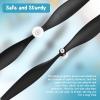 Hanaive 6 Sets RC Plane Propellers Compatible with TR-C385 and TR-C285G Propellers RC Airplane Carbon Fiber Nose Cone Compatible with Prop Savers and Adapters view 3