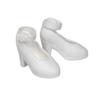 Gazechimp Plastic Girl Doll Shoes for Blythe Licca//Azone Dress Up Outfits Accs , White view 1