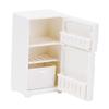 Mini Refrigerator Decoration Fashion Furniture Model for 1:6 Dollhouse, White view 4