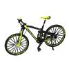 Gazechimp 1:10 Bicycle Mountain Finger Bike Toys Model Decoration Crafts, Green view 1
