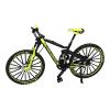 Gazechimp 1:10 Bicycle Mountain Finger Bike Toys Model Decoration Crafts, Green view 3