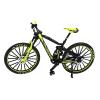 Gazechimp 1:10 Bicycle Mountain Finger Bike Toys Model Decoration Crafts, Green view 4