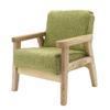 Gazechimp 1:12 Scale Dollhouse Single Armchair for Living Room Furniture Decor Parts, Green, 6x6x7.5cm view 4