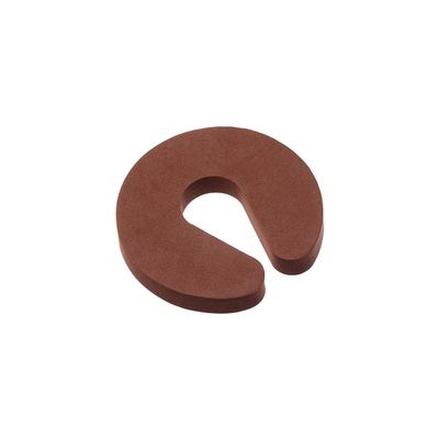 1PCS Extra Soft Durable Foam Door Stopper Slamming Doors Bumper for Child Baby Safety Finger Protectors,Coffee