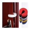 1PCS Extra Soft Durable Foam Door Stopper Slamming Doors Bumper for Child Baby Safety Finger Protectors,Coffee view 3