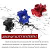 RCMYou Aluminum Gear Box Upgrades Part for 1/8 Sledge 4WD,Front Rear Universal Gear Box Housing, RC Alloy Gearbox Hops up for Sledge Monster Truck RC Car #95076-4,Replace #9529, Navy Blue view 3