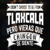 Tlaxcala Mexico Funny Sticker in Spanish Decal para Trocas Decals for Trucks Calcomania para Carro Frase Graciosa I Didn't Choose to be from Mexico in Spanglish (5"x4.5", Tlaxcala) view 1