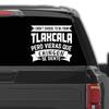 Tlaxcala Mexico Funny Sticker in Spanish Decal para Trocas Decals for Trucks Calcomania para Carro Frase Graciosa I Didn't Choose to be from Mexico in Spanglish (5"x4.5", Tlaxcala) view 2