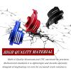 RCMYou RC Aluminum Main Gear Cover Alloy Upgrades Part for 1/8 Sledge 4WD,Hops up for Sledge 4WD Monster Truck RC Car #95076-4,Replace #9584,Black view 3