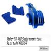 RCMYou RC Aluminum Main Gear Cover Alloy Upgrades Part for 1/8 Sledge 4WD,Hops up for Sledge 4WD Monster Truck RC Car #95076-4,Replace #9584,Navy Blue view 2