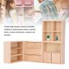 SPYMINNPOO 1/12 Doll House Cabinet Set, Lifelike Miniature Wooden Dollhouse Cabinet Decoration Mini House Furniture Accessories Portableelectronicdevicemount Simulation Repair Tool view 4