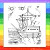ZOCO I Love America  Custom Promotional Coloring Books for Kids (250 Bulk Pack, with Crayons) Educational USA History, Games, Puzzles & Activities  Patriotic Classroom or Event Handouts view 2