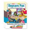 ZOCO  Daycare Fun  Custom Coloring Books (250 Bulk Pack, with Crayons)  Preschool Educational Games, Puzzles, Activities for Kids view 1