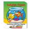 ZOCO  Coloring Friends  Custom Coloring Books (250 Bulk Pack, With Crayons)  Learn About Pets  Veterinarian Supplies  Games, Puzzles, Fun Activities for Kids view 1