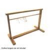 gazechimp Wood Mini Dollhouse Clothes Drying Laundry Rack 1/6 1/12 1:12 1:6 Scale Accs view 2
