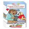 ZOCO  Visit to The Urgent Care Center  Custom Kids Educational Coloring Books (250 Bulk Pack, with Crayons)  Safety & Emergency, Hospital Handout  Games, Puzzles, Fun Activities for Kids view 1