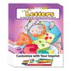 ZOCO Custom Alphabet Coloring Books for Kids (250 Bulk Pack, With Crayons)  ABC Learning Activities for Preschool & Kindergarten  Letter Tracing, Puzzles, Games  Classroom & School Supplies view 1
