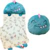 Nalexmi Dinosaur Kids Sleeping Bag Boys, Animal Bags, Sleepy Sack, Comfy, Cozy, Compact, All Season, Sleeping Bag with Pillow, Soft Pillow, Nap Mat. Warm Cotton, Size 63''*24''(Green Dino) view 1