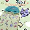 Nalexmi Dinosaur Kids Sleeping Bag Boys, Animal Bags, Sleepy Sack, Comfy, Cozy, Compact, All Season, Sleeping Bag with Pillow, Soft Pillow, Nap Mat. Warm Cotton, Size 63''*24''(Green Dino) view 2