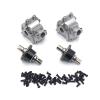 Greendhat Compatible with WLtoys 144010 144001 144002 124016 124017 124018 124019 Automotive Metal Upgrade Parts, Gearbox *2 & Differential *2 ( Color : 1 Set ) view 1