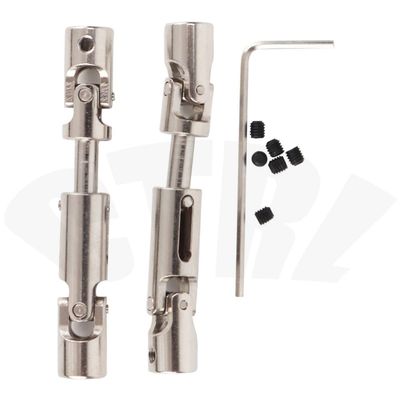 RC Car Metal Drive Shaft Cardan Shaft 1/16 WPL B14 B24 C24 C34 B16 B36 6WD D12 MN40 D90 D91 99S Common Parts for Crawler Trucks ( Color : Silver B )