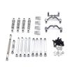 Greendhat MN Model 1/12 D90 D91 D96 MN98 MN99S RC Car Parts, Metal Upgrade & Modification 6-Piece Set, Including Shock Absorbers, etc. ( Color : Silver ) view 1