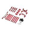 Greendhat MN Model 1/12 D90 D91 D96 MN98 MN99S RC Car Parts, Metal Upgrade & Modification 6-Piece Set, Including Shock Absorbers, etc. ( Color : Silver ) view 2