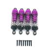 Greendhat 4 Metal Front and Rear Universal Shock absorbers for Wltoys 124019 124018 124017 124016 144002 144001 RC car Upgrade Parts ( Color : Blue ) view 2