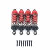 Greendhat 4 Metal Front and Rear Universal Shock absorbers for Wltoys 124019 124018 124017 124016 144002 144001 RC car Upgrade Parts ( Color : Blue ) view 4