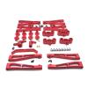 Compatible with JLB Golden Leopard 1/10 J3 RC Car Metal Upgrade Kit Including Original Car Accessory Numbers: EA1001 EA1002 EA1003 EA1009 EA1015 ( Color : Silver ) view 3