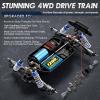HAIBOXING Brushless RC Car 16890A 1/16 Scale 4X4 Fast Remote Control Truck 48 KM/H Top Speed, Hobby RC Cars for Adults and Boys All Terrain Off-Road Truck with Spare Paddle Tires for Sand Land view 3
