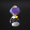 Prisms & Kaleidoscopes Cross Dichroic Prisma Dice Octahedral Beam Combiner Optical Decorative Cube Science Classroom Optics Kits view 3