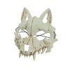 Japanese Half Mask - Black Tiger Mask,Ye Yaksha Dragon God Tengu Black Tortoise, Resin Skull Scary Horror Ninja Mask Costume Props view 3