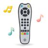 TuiVeSafu Kids Musical TV Remote Control Toy with Soft Light and Sound, Adjustable Volume Early Education Learning Remote Toy with English,French,Spanish Gift Toy for 6 Months+ Toddlers Boys or Girls view 1