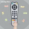 TuiVeSafu Kids Musical TV Remote Control Toy with Soft Light and Sound, Adjustable Volume Early Education Learning Remote Toy with English,French,Spanish Gift Toy for 6 Months+ Toddlers Boys or Girls view 4