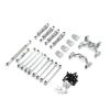 Greendhat MN Model 1/12 D90 D91 D96 MN98 MN99S RC Car Parts, Metal Upgrade & Modification 6-Piece Set, Including Shock Absorbers, etc. ( Color : Black ) view 3