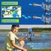 MSMV Electric Gel Ball Blaster Toys,Eco-Friendly Splatter Ball Blaster,Automatic Outdoor Games Toys for Activities Team Game,Birthday Ideas for Ages 14+ Year Old, Blue view 3