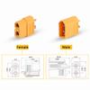 YAODHAOD 10 Pairs XT60 Connectors, XT-60 Male Female Bullet Connectors for Lipo Battery RC Planes Cars (10 Female + 10 Male) view 2
