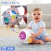 Talkfun Educational Toys for 1 Year Old Boy Girl, Learning Cube Musical Baby Toy 6-12-18 Month, Bilingual Birthday Gift for 1 Year Old Boy Girl view 3