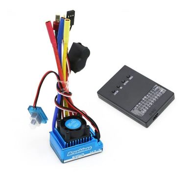 RC Helicopter Accessories For 1/8 1/10 1/12 RC Car Crawler RC Boat Part Waterproof 45A 60A 80A 120A Brushless ESC Electric Speed Controller Dust-proof for 1/8 1/10 1/12 RC Car Crawler RC Boat Part Rep