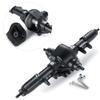 RCHUBAM CNC Metal Middle Axle Set with Servo Base for 1/10 Axial SCX10 RC Crawler Car view 1