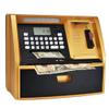 ATM Savings Bank with Debit Card, Electronic Piggy Bank for Real Money, Coin Recognition, Targets Setting, Password Login, Voice Prompt, Great Gift for Boys Girls (Golden/Black) view 1