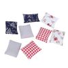 1:12 Doll Pillow, 8pcs Soft Fabric Mini Pillows Lightweight Dollhouse Miniature Model Toy Accessory view 1