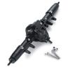 RCHUBAM CNC Metal Rear Axle Set with Servo Base for 1/10 Axial SCX10 RC Crawler Car (Rear) view 1