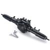 RCHUBAM CNC Metal Rear Axle Set with Servo Base for 1/10 Axial SCX10 RC Crawler Car (Rear) view 2