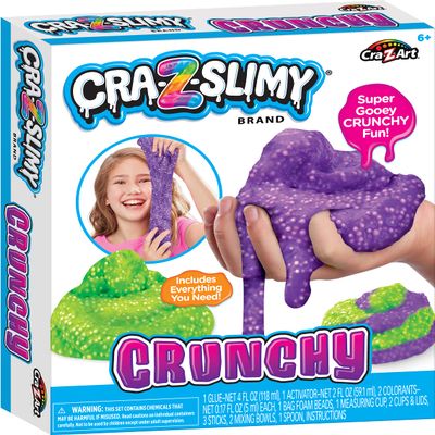 Cra-Z-Slimy Make Your Own Crunchy Slime DIY Kit