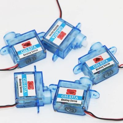 KEYESMINER RC Helicopter Accessories for PES GH-S37A 5/10 / 20/50 / 100pcs 3.7g Servo Mini Micro Servo for RC Plane Helicopter Boat Car Replacement (Color : 100 Pieces)